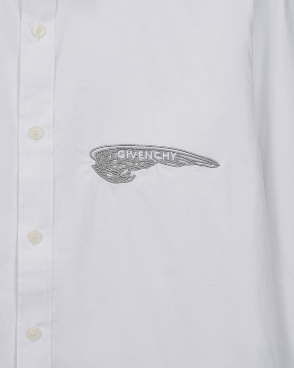 ブランドシャツ角部分ディテール